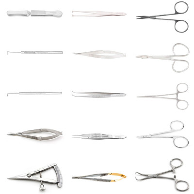 Retinal Surgery Instrument Set