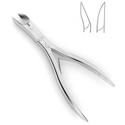 Ruskin Bone Cutting Forceps Straight Delicate Blades 7 1/2 inch