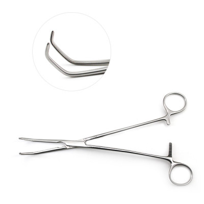 Satinsky Vascular Clamp For Vena Cava 10 1/2 inch Jaws Length 32mm X 9mm Deep