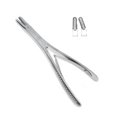 Fulton Laminectomy Rongeur Slightly Curved  Jaws 7x18mm Size 9 1/2 inch