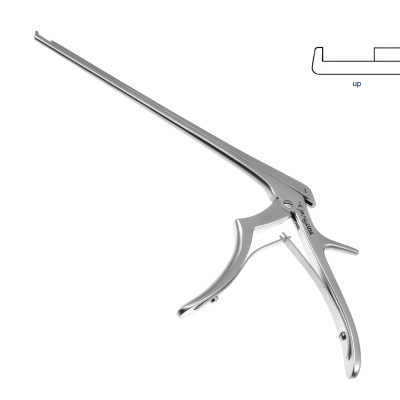 DDP Bayonet Kerrison Rongeur – 45° Curved Up, 3mm – Orthopedic Surgical Instrument, Made In Pakistan