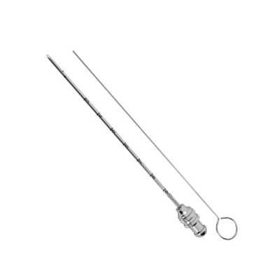 Frazier Needle 9cm 3 Hole Closed Blunt Trocar Point 9 Fr
