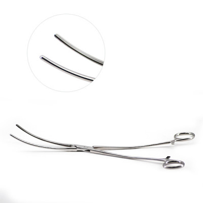 Debakey Vascular Clamp For Aortic Aneurysm Slightly Curved Jaws 10 cm Size 12 1/2 inch