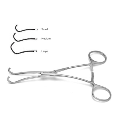 Debakey Derra Vascular Clamp For Anastomosis Small Jaws Size 6 1/4 inch