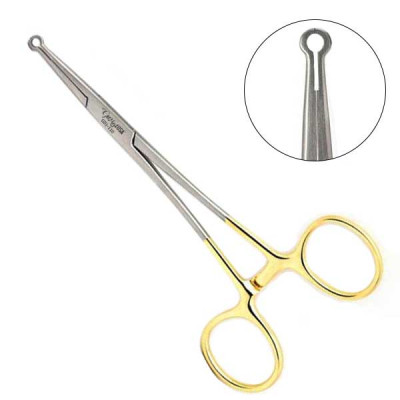 Ring Forceps Very Fine 5 inch