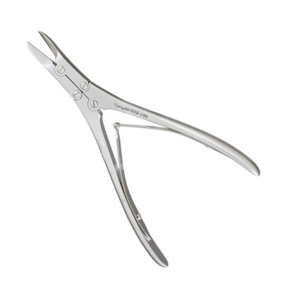 Ruskin Rowland Nasal Hump Forceps 7 inch Double Action Narrow Jaws