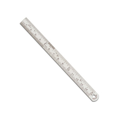 Ruler Flexible 6 inch Inch/mm Graduations