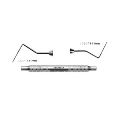 Probe,Color Coded, Goldman-Fox Williams, GF/CPQW,1-2-3-5-7-8-9-10mm