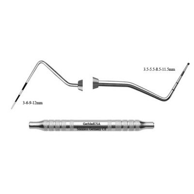 Probe,Color Coded, CP12/CP11.5B, 3-6-9-12/3.5-5.5-8.5-11.5mm