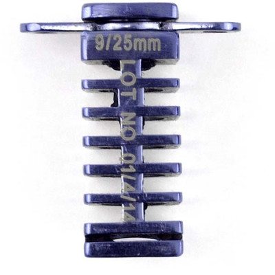 TTA Cage Implant 9/25 Titanium Wing Rotates 360 Size 9x25 mm