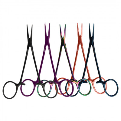 Halsted Mosquito Forceps 4 3/4 inch Straight Color Coated