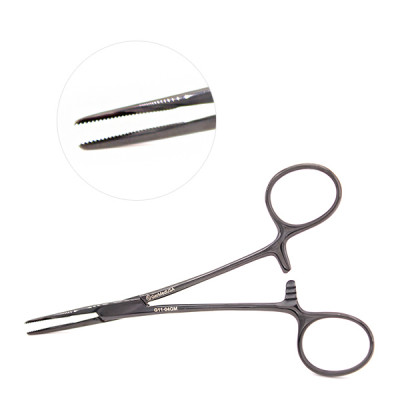 Kelly Hemostatic Forceps 5 1/2 inch Curved Color Coated