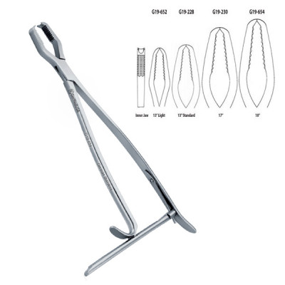 Lane Bone Forceps With Ratchet