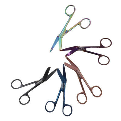 Lister Bandage Scissors 4 1/2 inch Color Coated