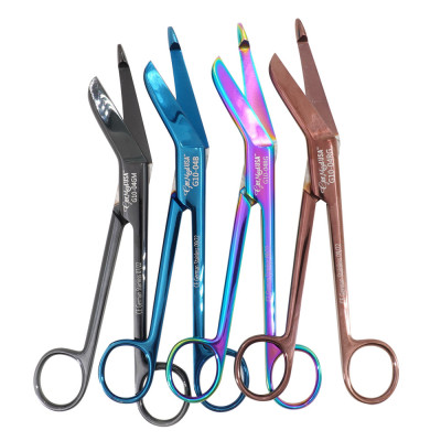 Rainbow Titanium Lister Bandage Nurse Scissor Shears Emt - Multi-color Rainbow Titanium Lister Bandage Nurse Scissor Shears Emt - Multi-color