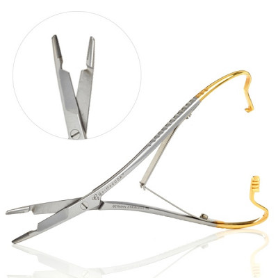 Mathieu Olsen Hegar Needle Holder Tungsten Carbide Inserts Jaws