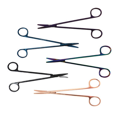 METZENBAUM Schere,gebogen, St./st., 11,5 Cm,Hartmetall (TC), Supercut