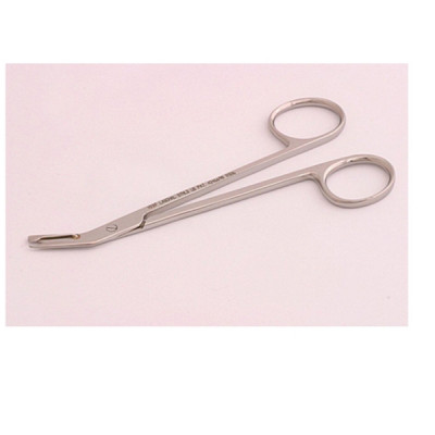 Suture Scissors-Forceps Combination 13 cm Up Angled