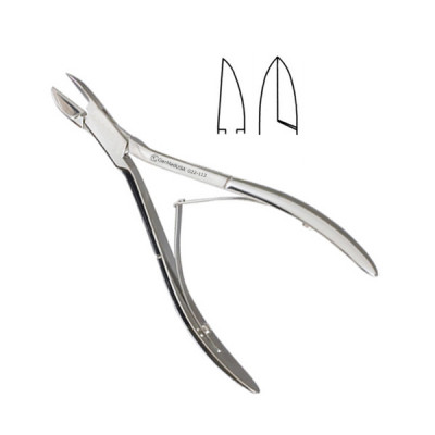 Nail Nipper Straight Jaws Double Spring