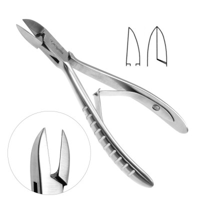Nail Nipper Straight Jaws Double Spring