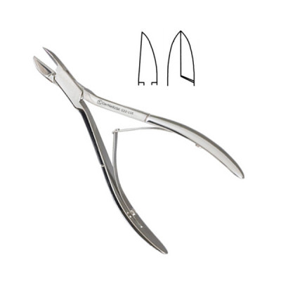 Nail Nipper Straight Jaws Narrow Double Spring