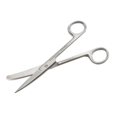 Operating Scissors Sharp Blunt Points Curved