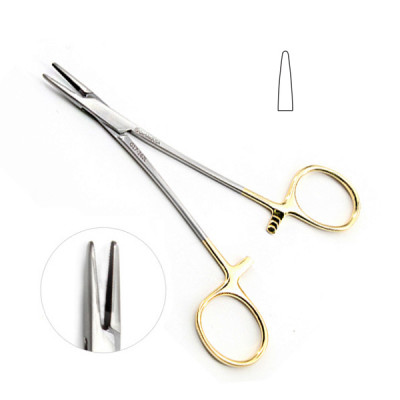 Micro Vascular Needle Holder - Tungsten Carbide, LightWeight, Delicate Jaws