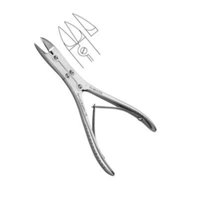 Ruskin Bone Cutting Forceps Angled