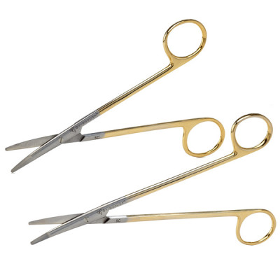 Ragnell (Kilner) Dissecting Scissors Tungsten Carbide Super Sharp Curved