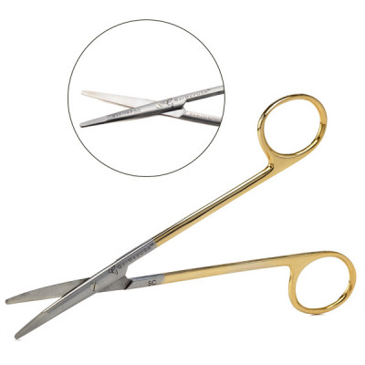 Ragnell (Kilner) Dissecting Scissors Tungsten Carbide Super Sharp Straight
