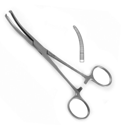 Rochester Ochsner Hemostatic Forceps Curved