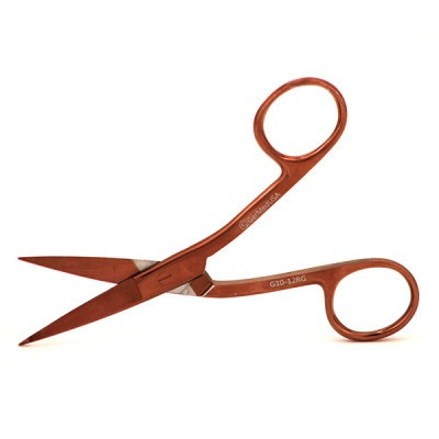 Rose Gold Color Coated Bandage Scissors