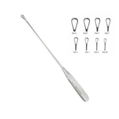 Sims Uterine Curettes Sharp Malleable