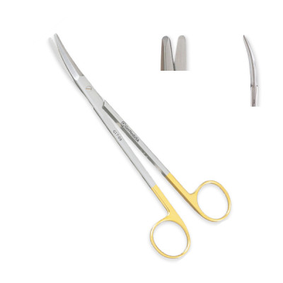 Mayo Stille Scissors Tungsten Carbide Curved