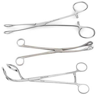 Gynecology Uterine Dressing Forceps