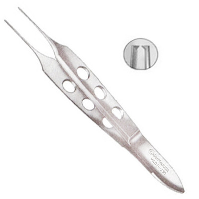 Bishop Harmon Forceps 3 1/4 inch 1x2 Teeth