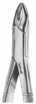 Dental Extracting Forceps Upper Incisors Henahan 1 HEN