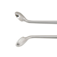 Epstein Curette 9” Hollow Handle Reverse Angle