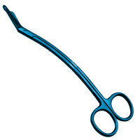 Feline Bandage Scissors 7" Blue Coated