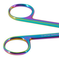 Lister Bandage Scissors 6 1/4" Rainbow Coated
