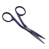 High Level Bandage Scissors 4 1/2" Purple Coated (Knowles)