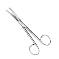 Sims Uterine Scissors Straight 8" - Sharp Sharp