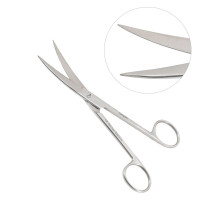 Operating Scissors Sharp Sharp Curved 5"