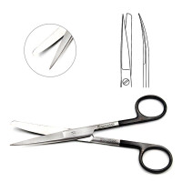 Operating Scissors SuperCut Sharp Blunt Points Curved