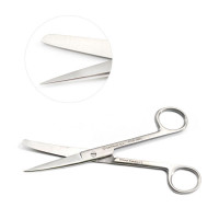 Operating Scissors Sharp Blunt Curved 6 1/2"
