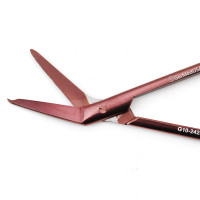 Stitch Scissors Stainless Steel 4 1/2" 45 Degree Rose Gold Coated