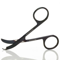 Northbent / Shortbent Stitch Scissors 3 1/2" Gun Metal Coated