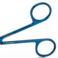 Northbent Stitch Scissors 4 1/2" Blue Coated
