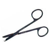 Littauer Stitch Scissors 5 1/2" Gun Metal Coated