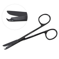 Littauer Stitch Scissors 5 1/2" Gun Metal Coated